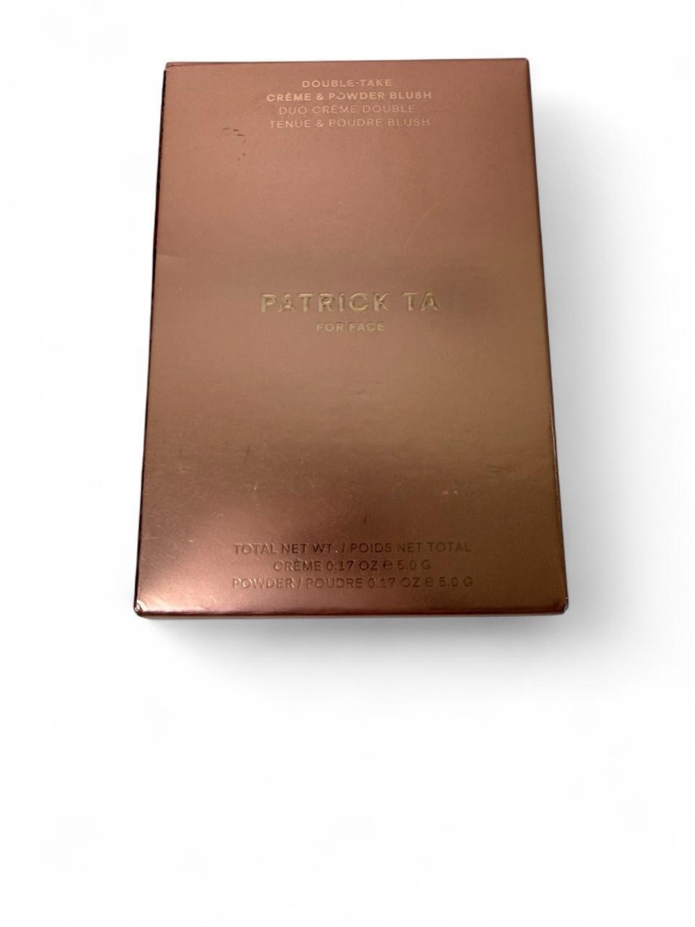 Patrick Ta Double Take Creme & Powder Blush-NIB